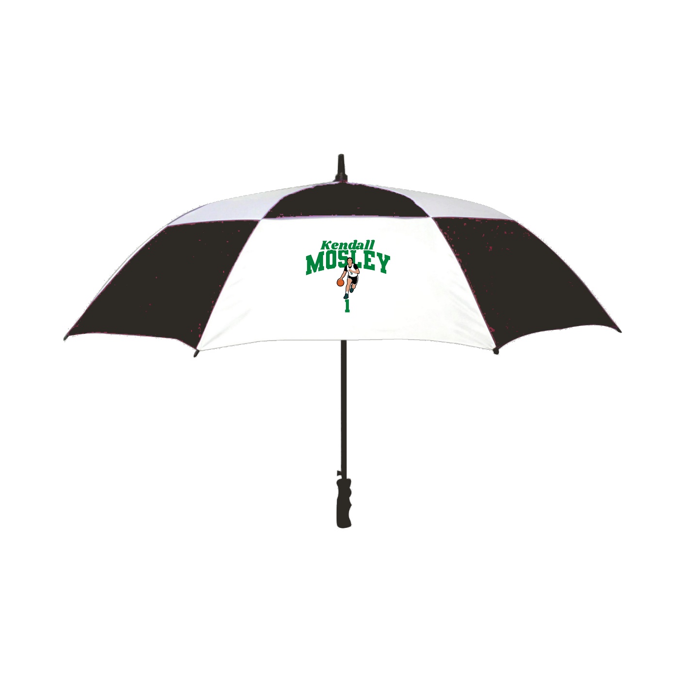 Golf Umbrella — Signature Arch in Black