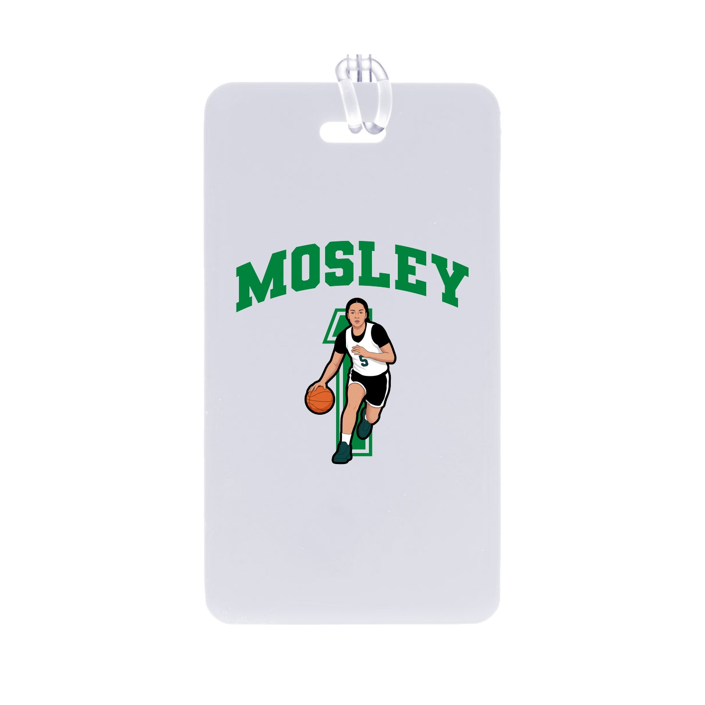 Bag Tag — Number in Classic