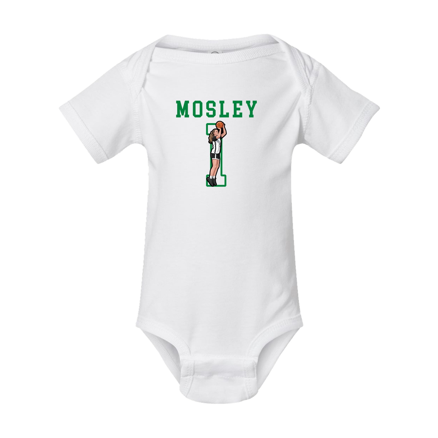 Baby Onesie — Shirsey in White