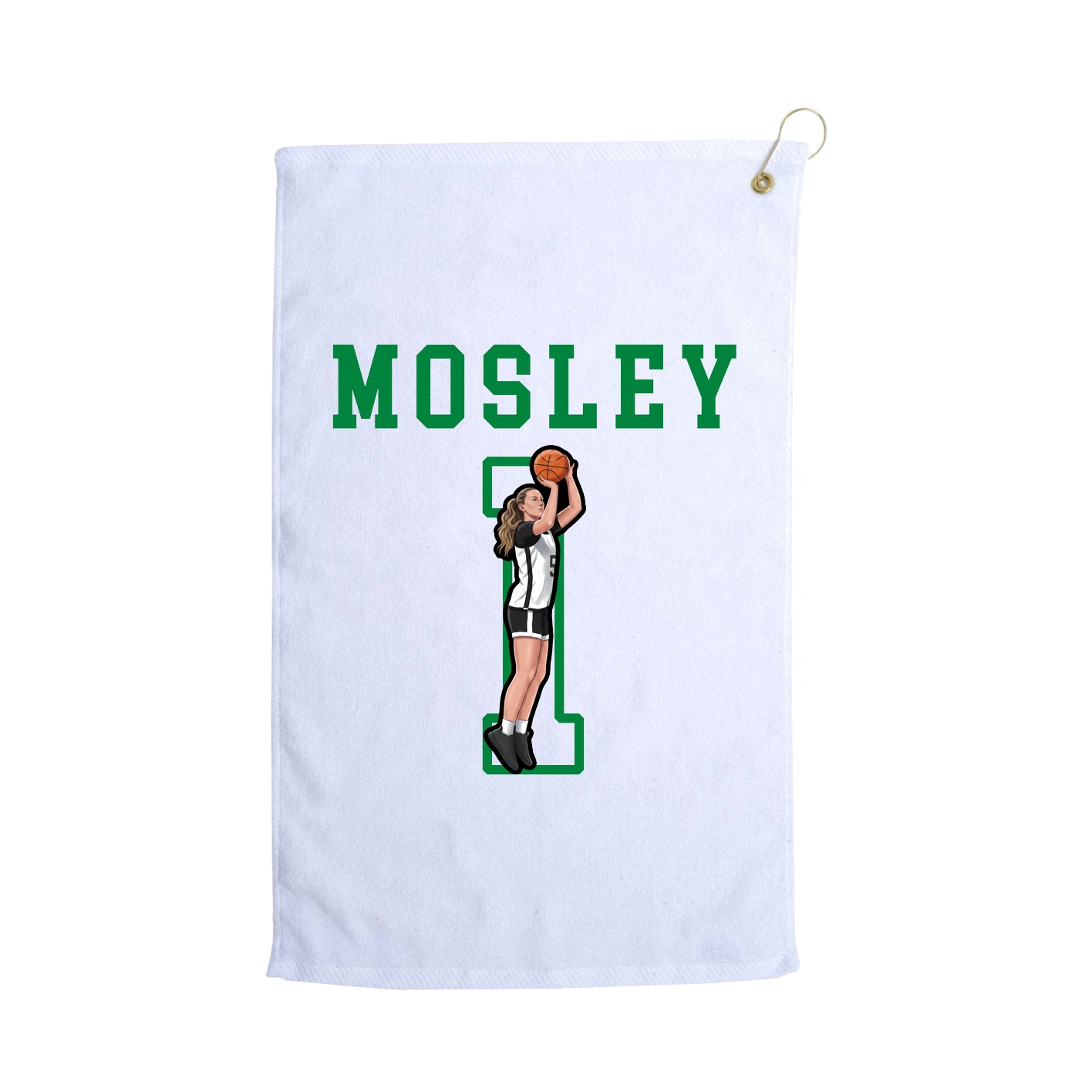 Golf Towel — Shirsey in White