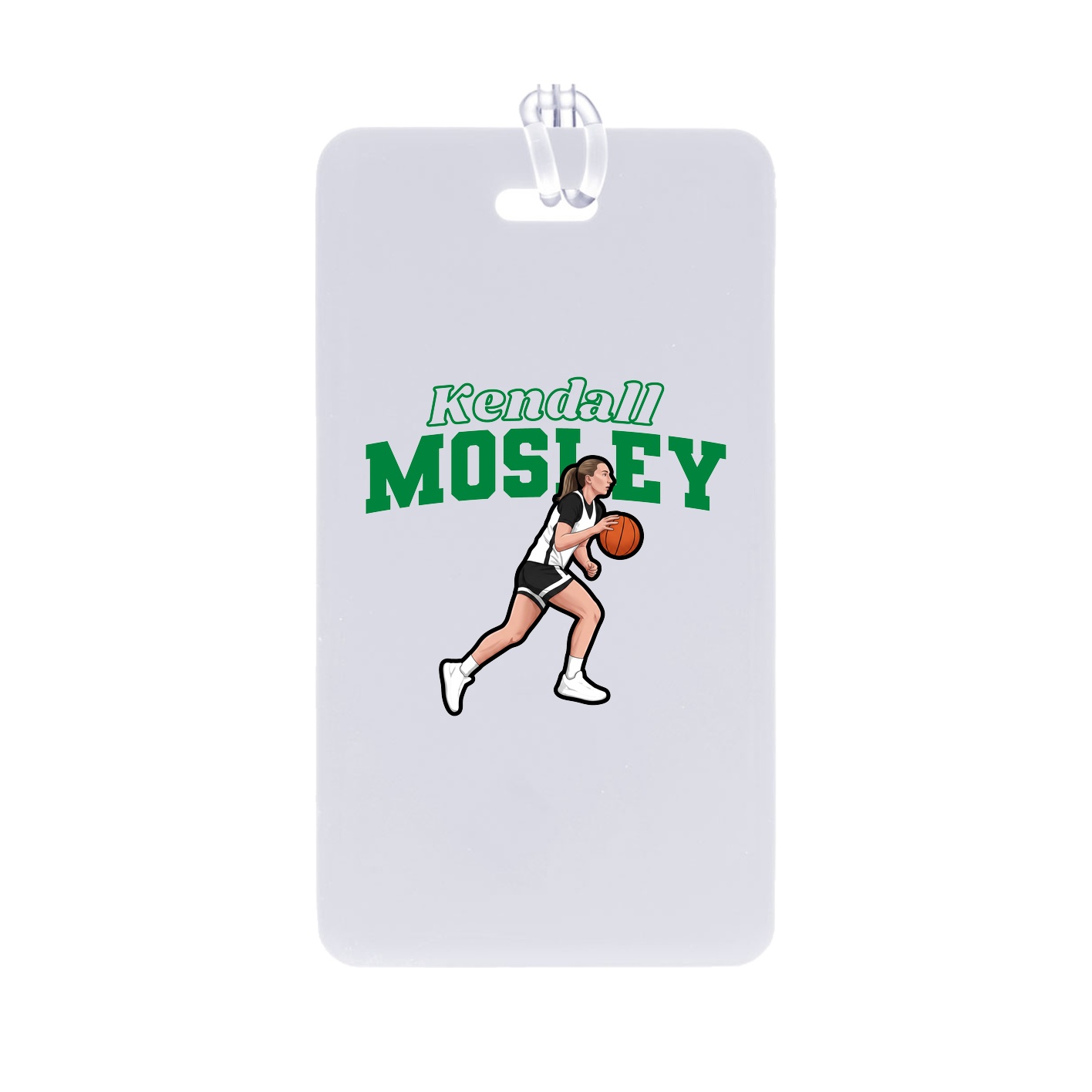 Bag Tag — Name Arch in Classic