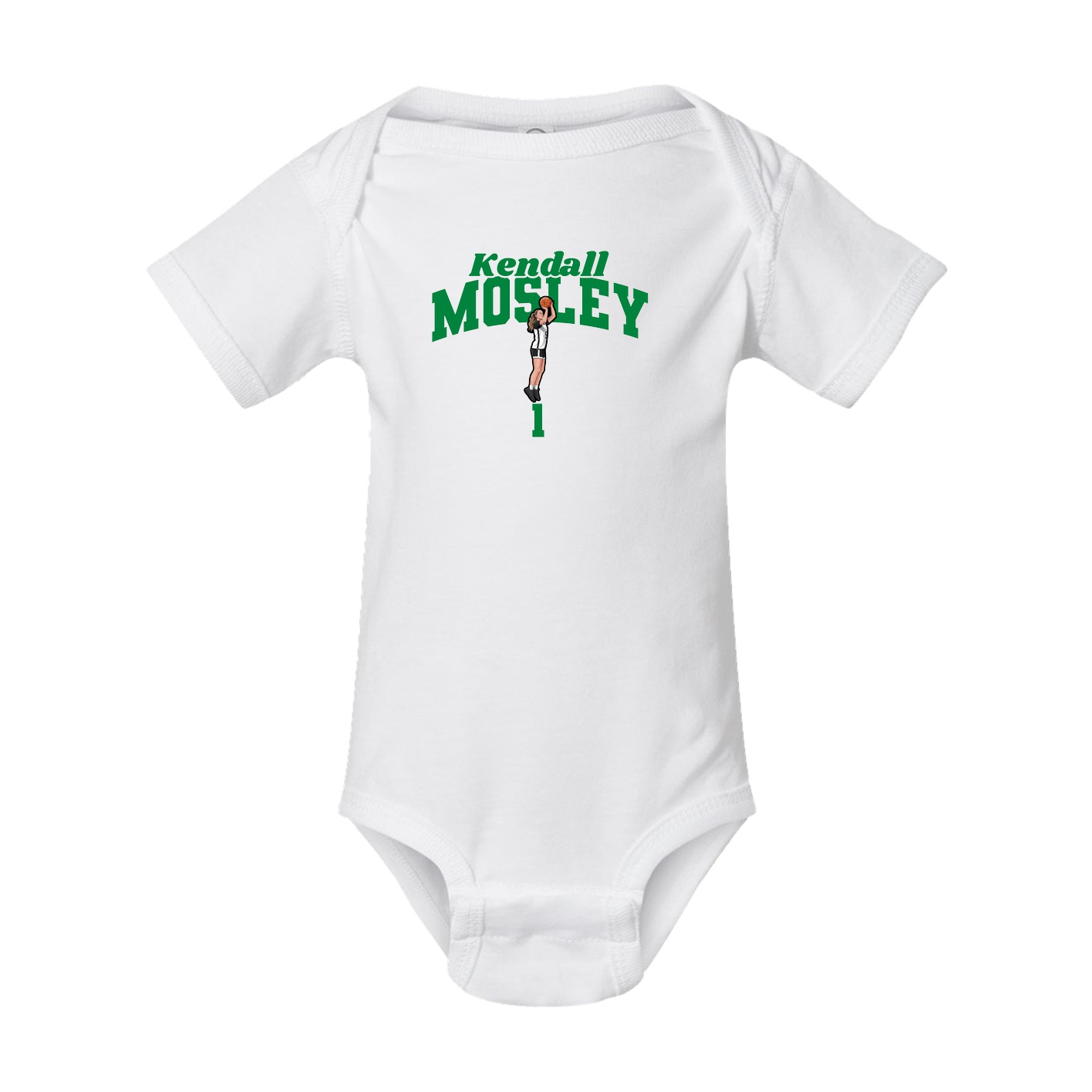 Baby Onesie — Signature Arch in White