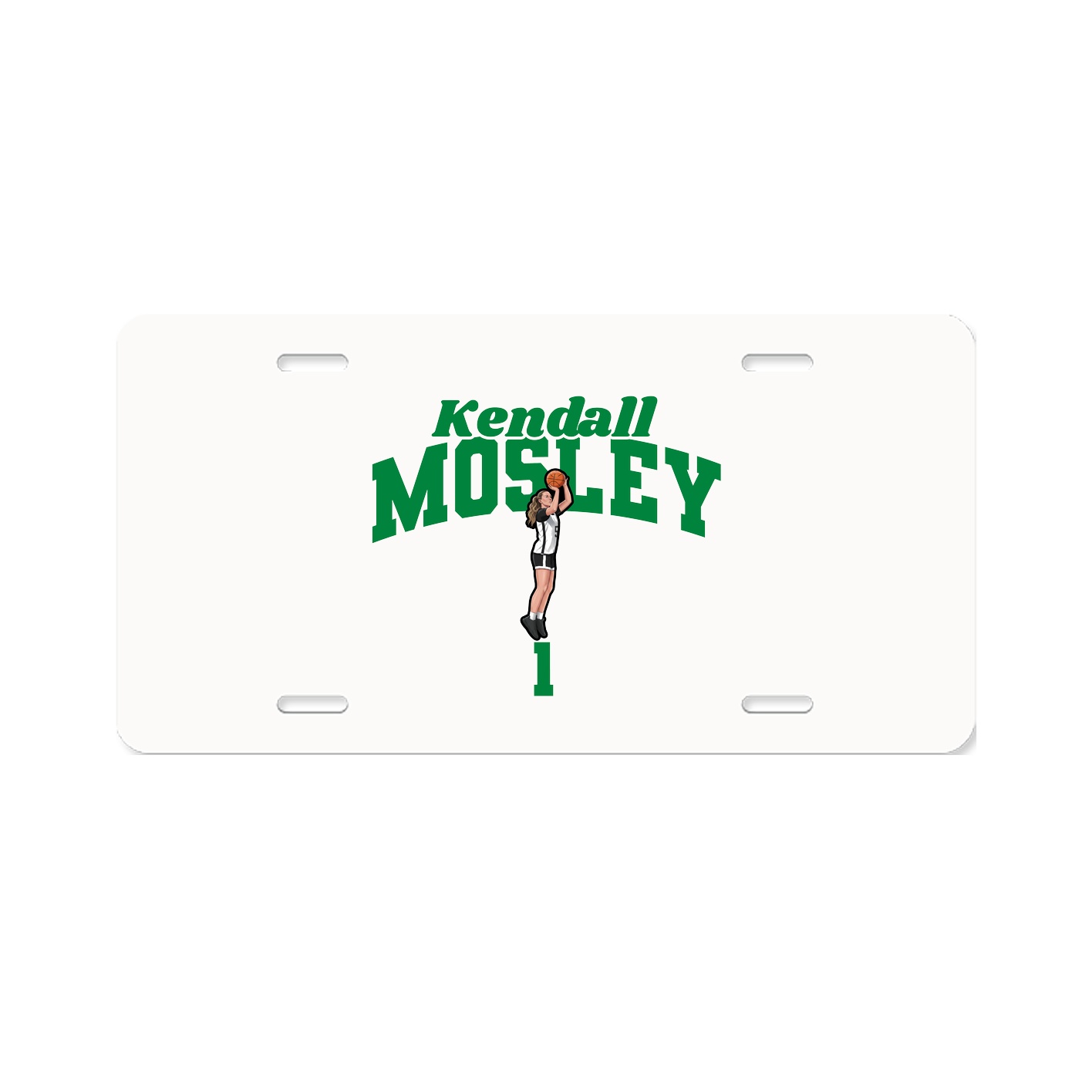 License Plate — Signature Arch in Classic