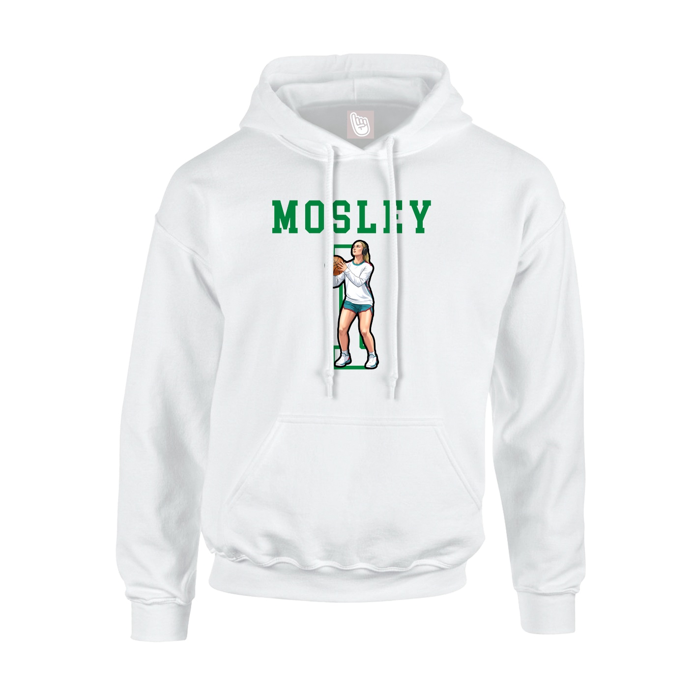 Youth Hoodie — Shirsey in White