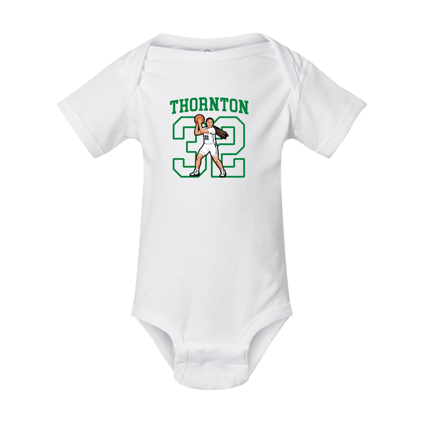Baby Onesie — Shirsey in White