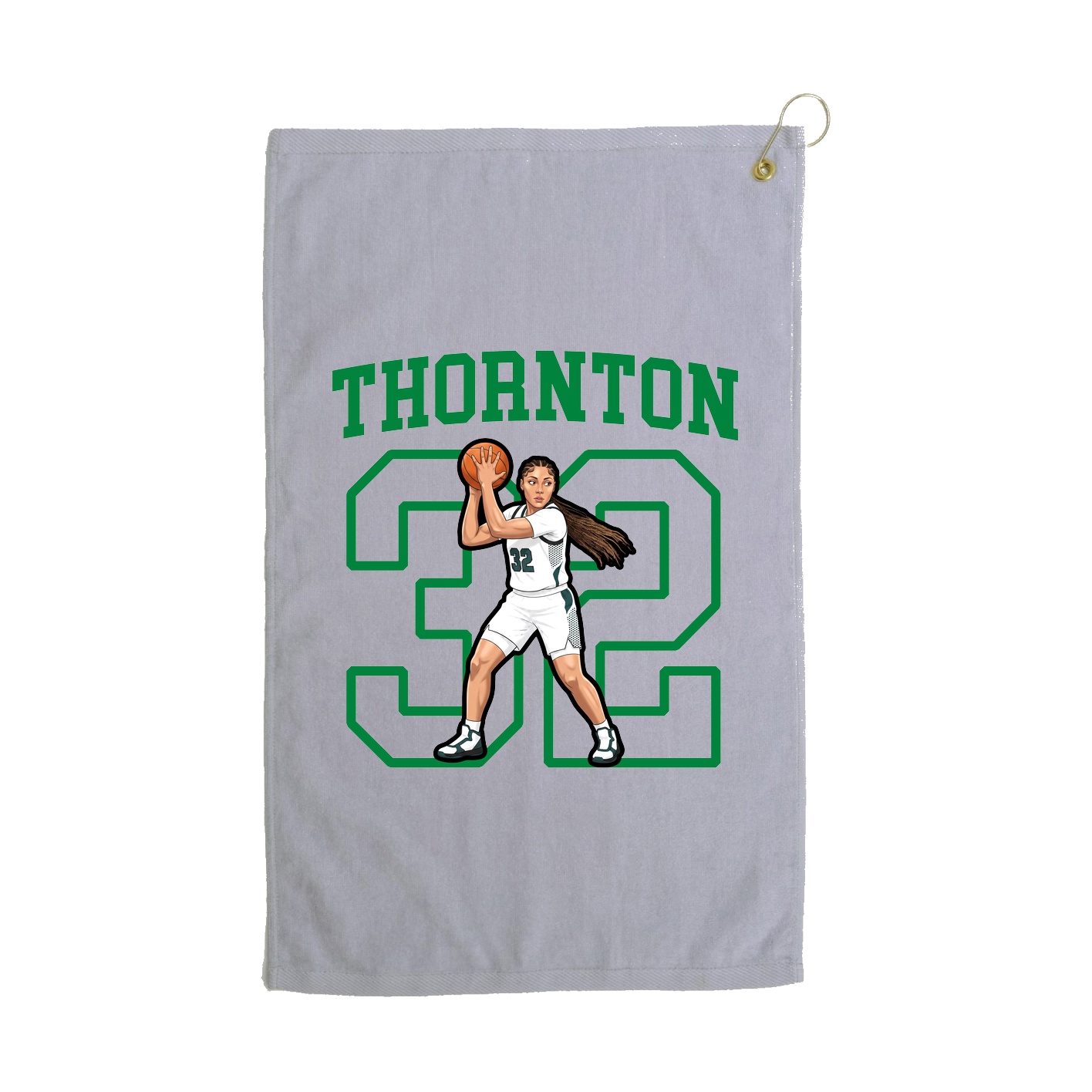 Golf Towel — Shirsey in Grey