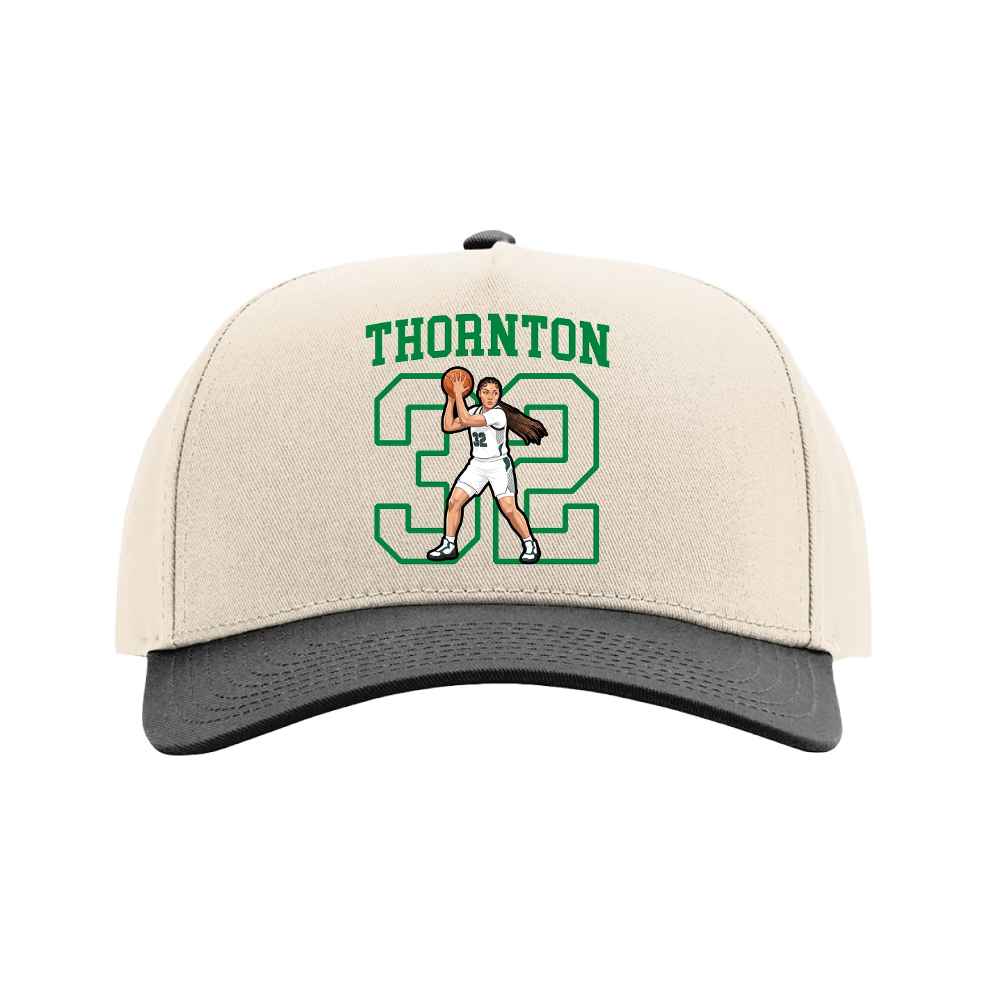 Full Fabric Five-Panel Champ Cap