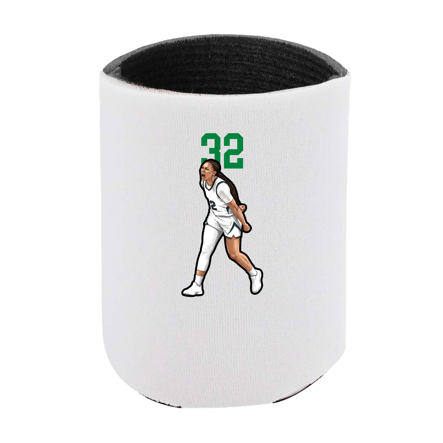 Can Holder — Number Top in White