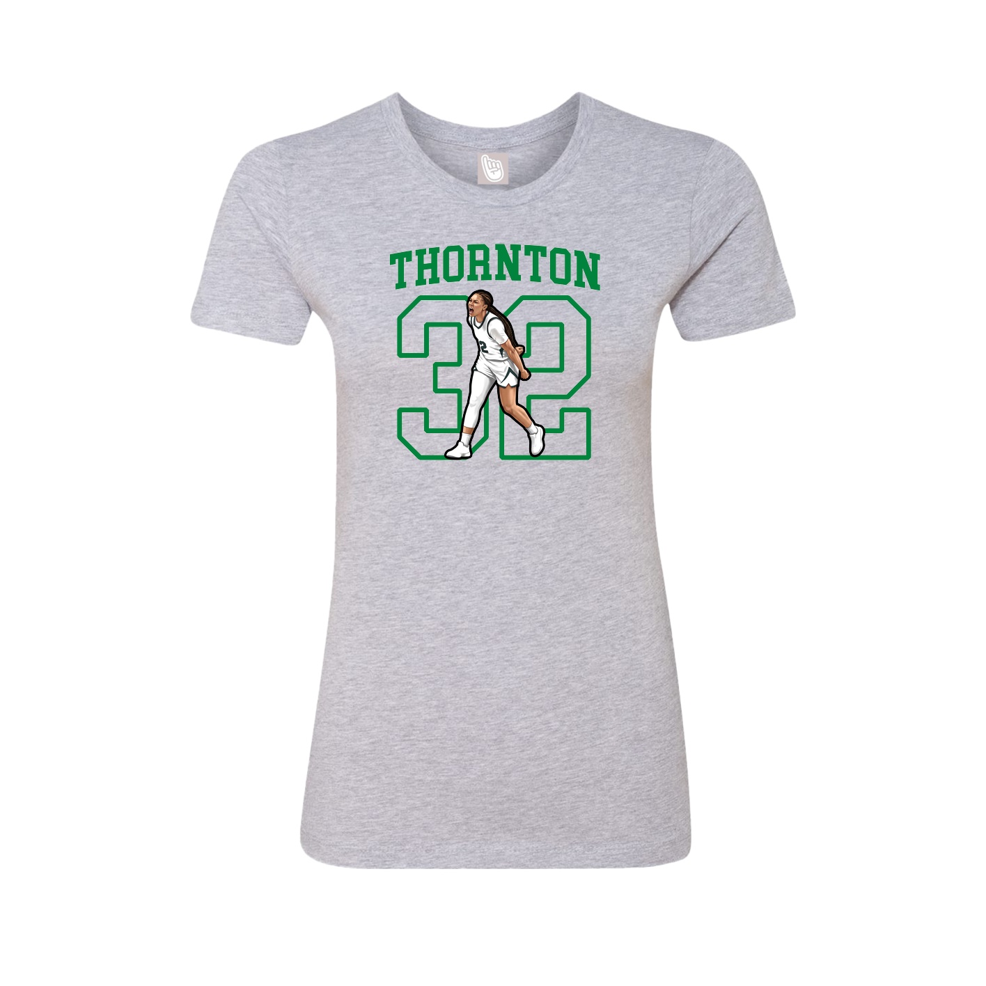 Womens Tee — Shirsey in Grey