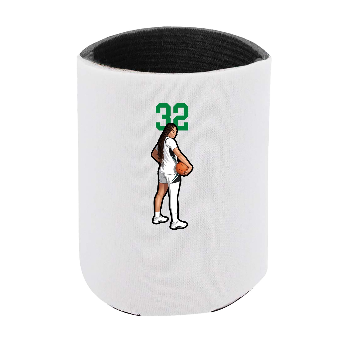 Can Holder — Number Top in White