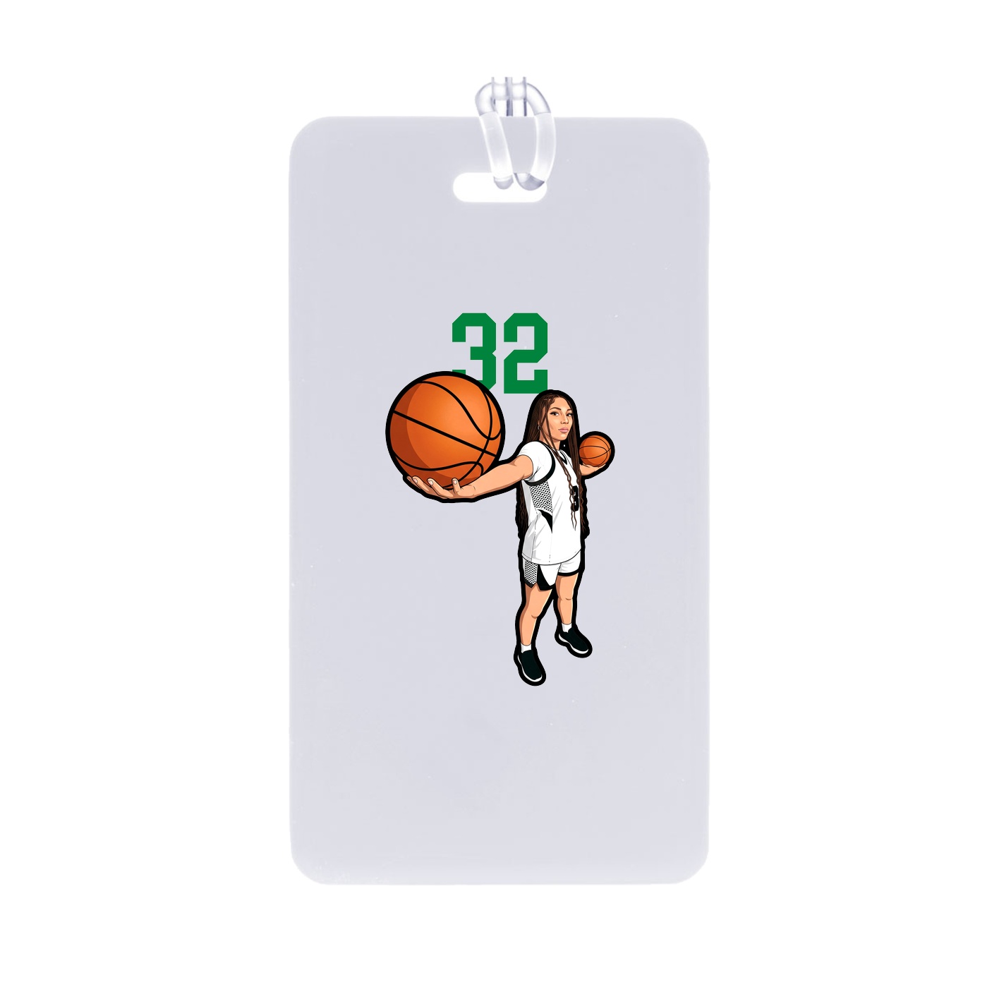 Bag Tag — Number Top in Classic