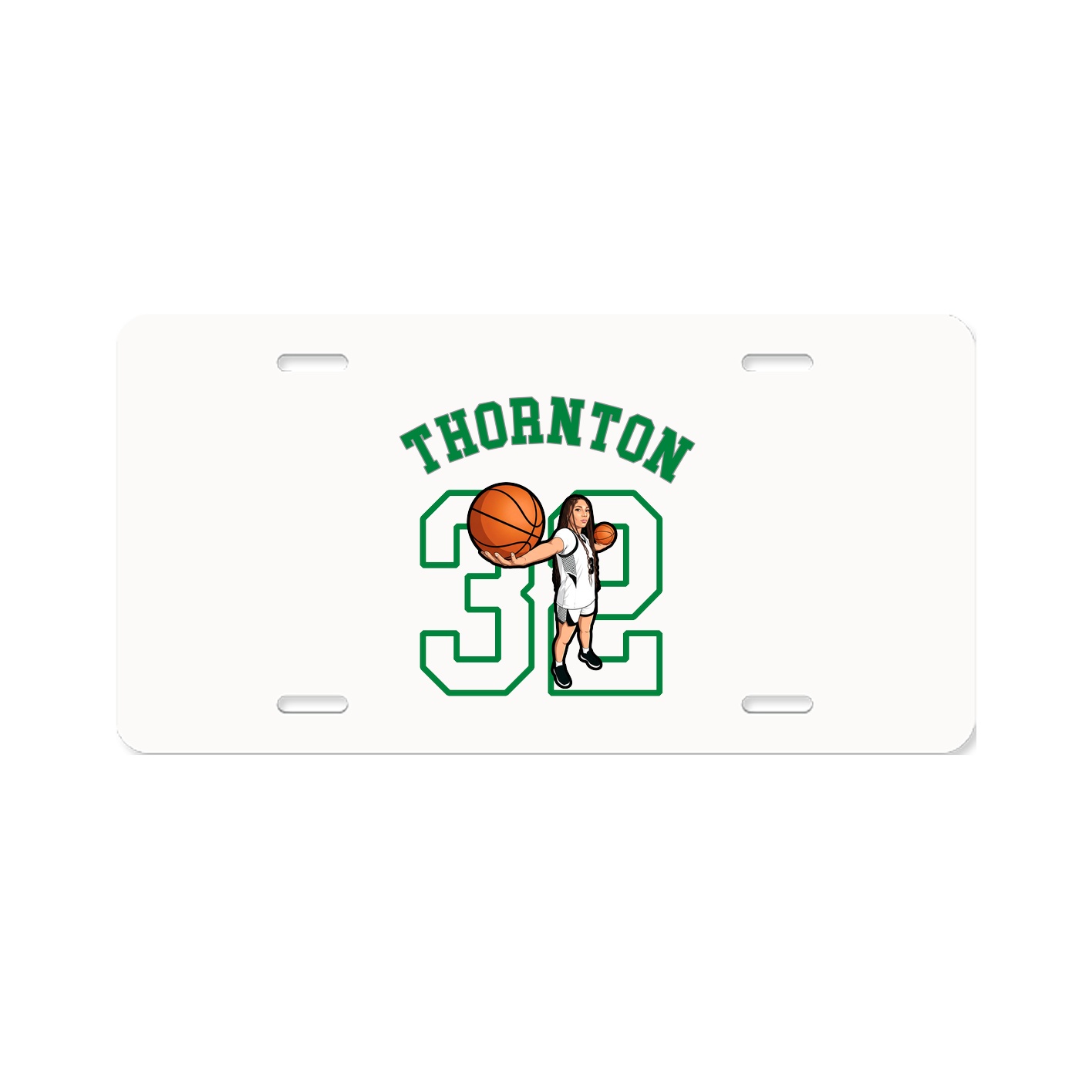 License Plate — Shirsey Arch in Classic