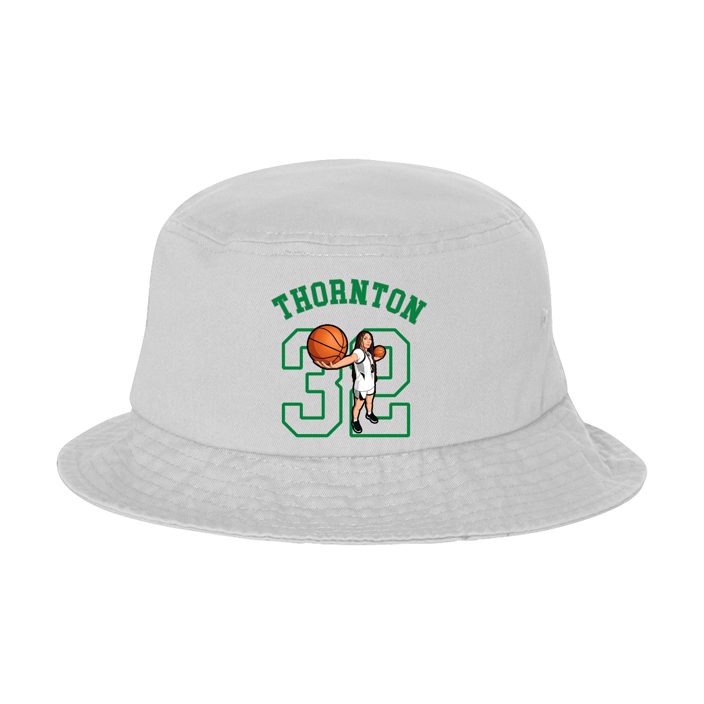 Bucket Cap — Shirsey Arch in White