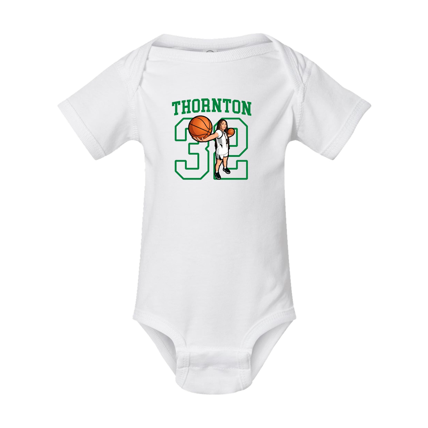 Baby Onesie — Shirsey in White