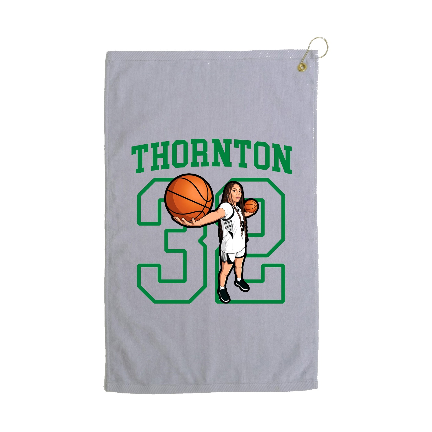 Golf Towel — Shirsey in Grey