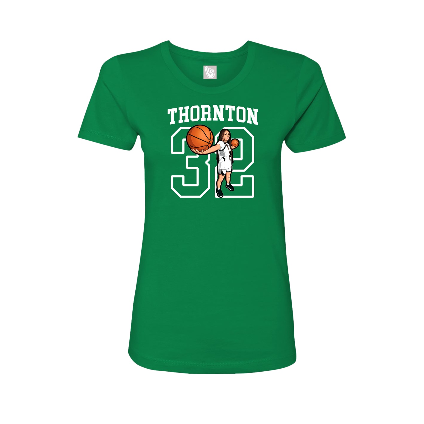 Fitted Women's Tee — Shirsey in Green