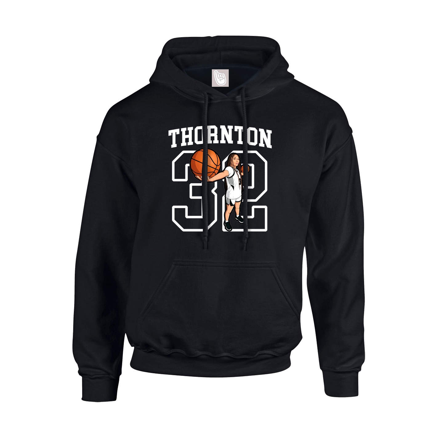 Hoodie — Shirsey in Black