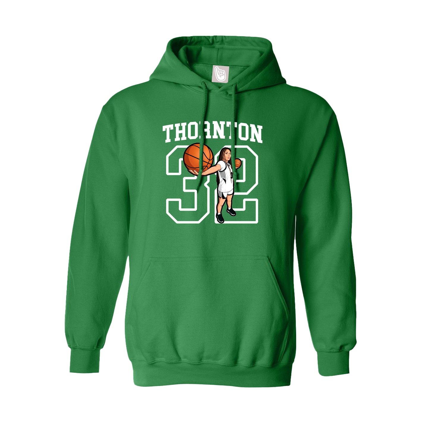 Youth Hoodie — Shirsey in Green