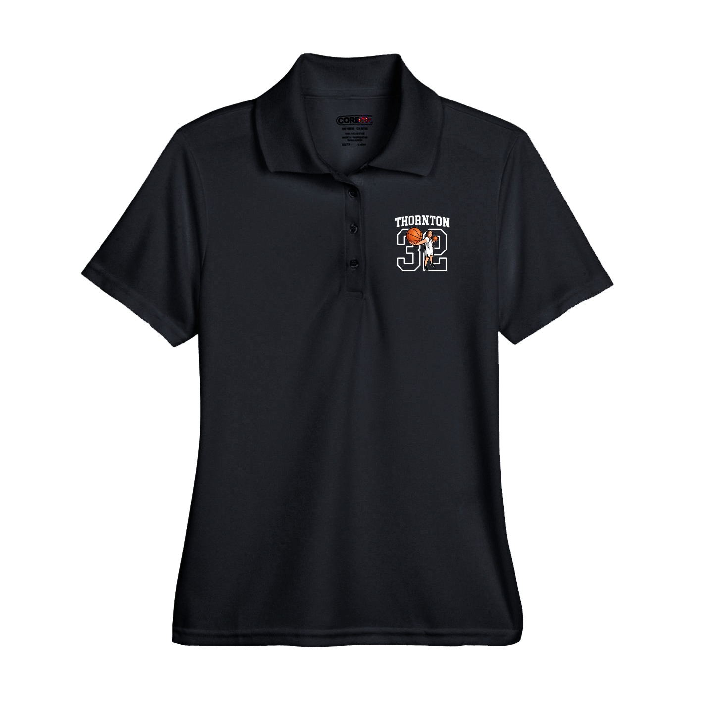 Performance Polo — Shirsey in Black