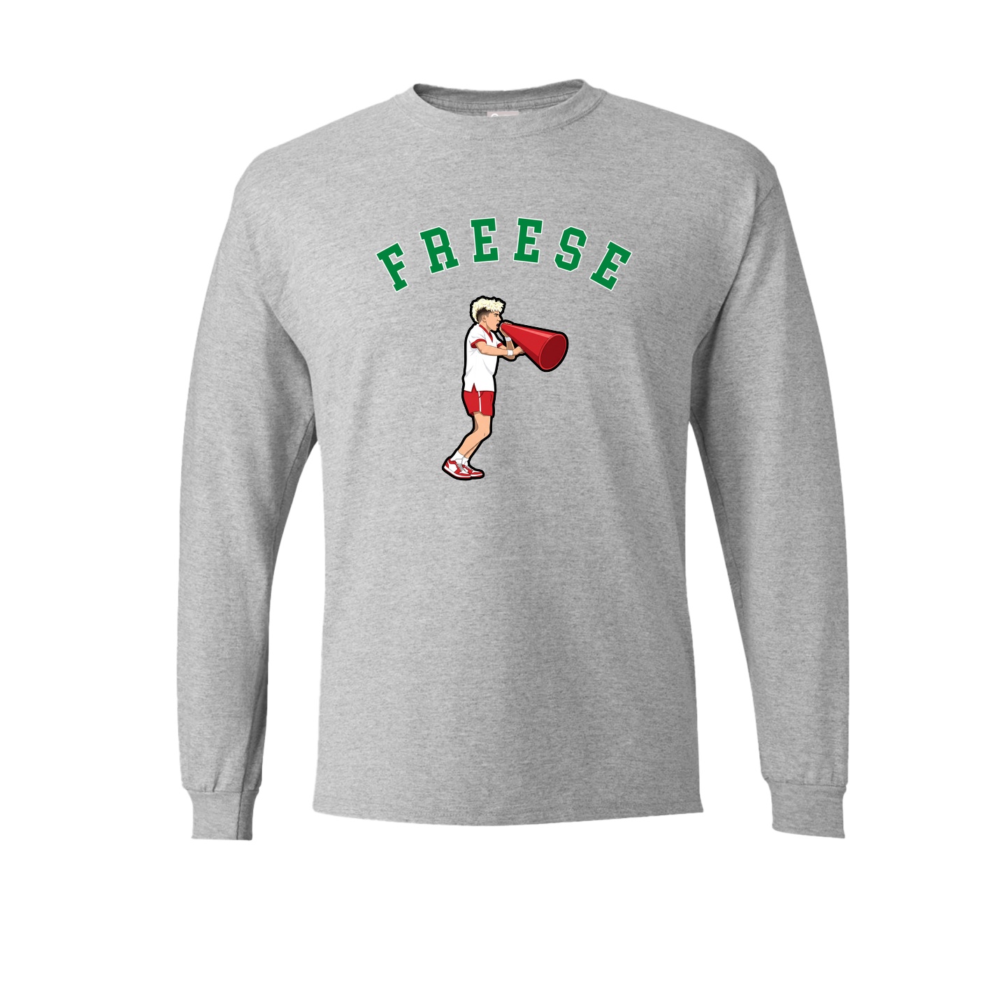 Long Sleeve Tee — Shirsey Arch in Grey