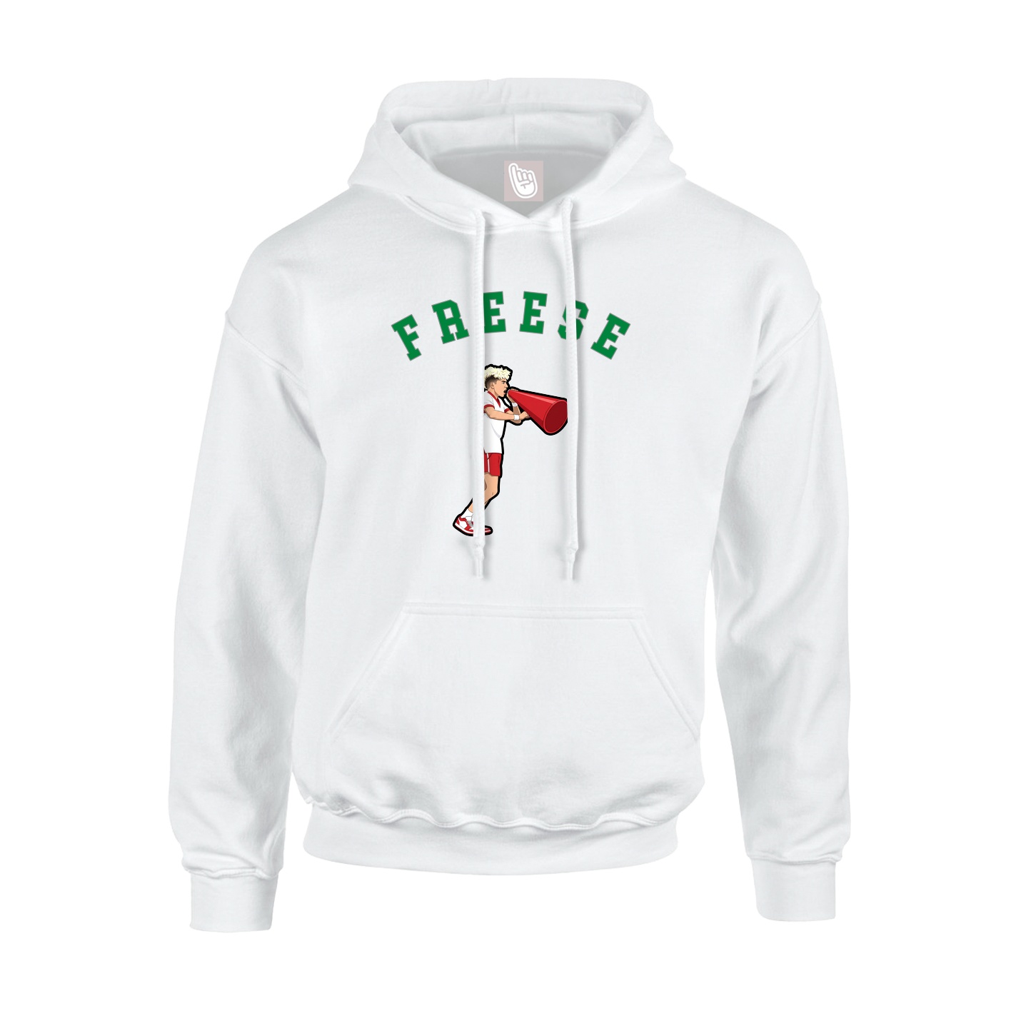 Hoodie — Shirsey Arch in White