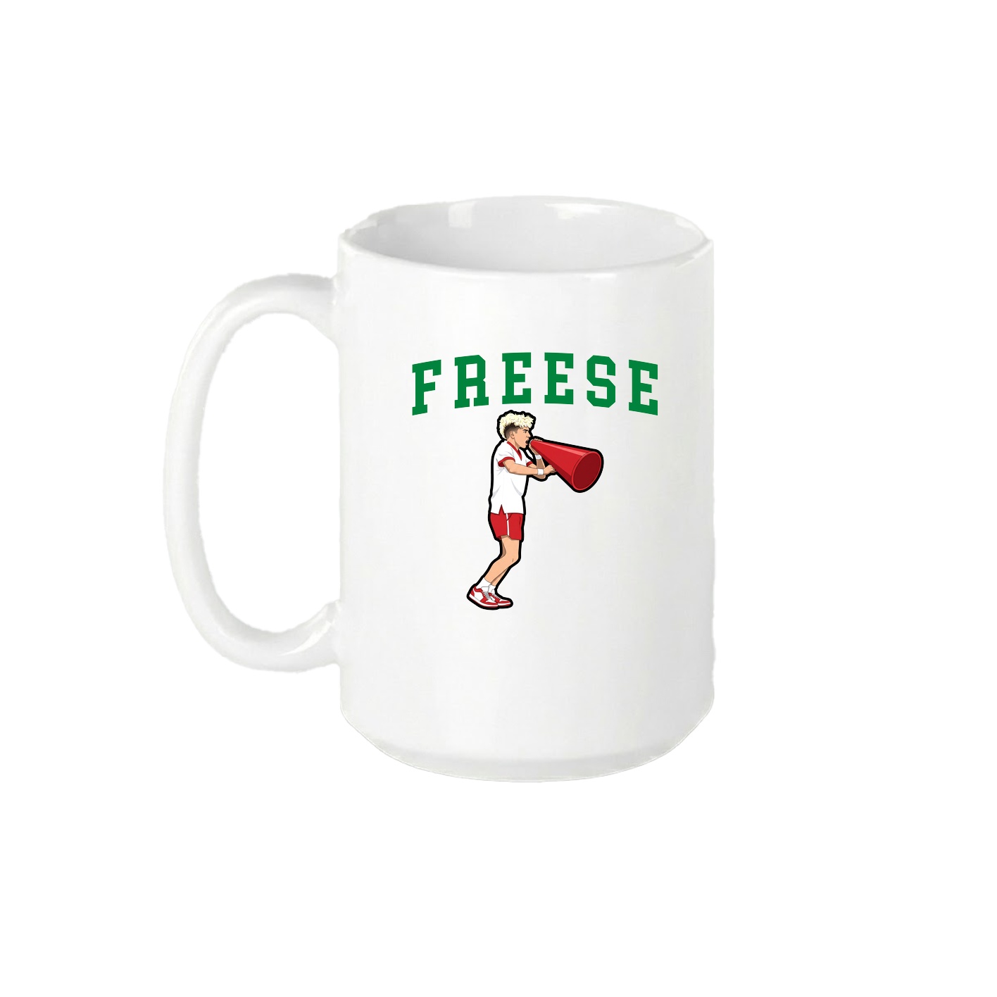 15oz Coffee Mug — Shirsey in White