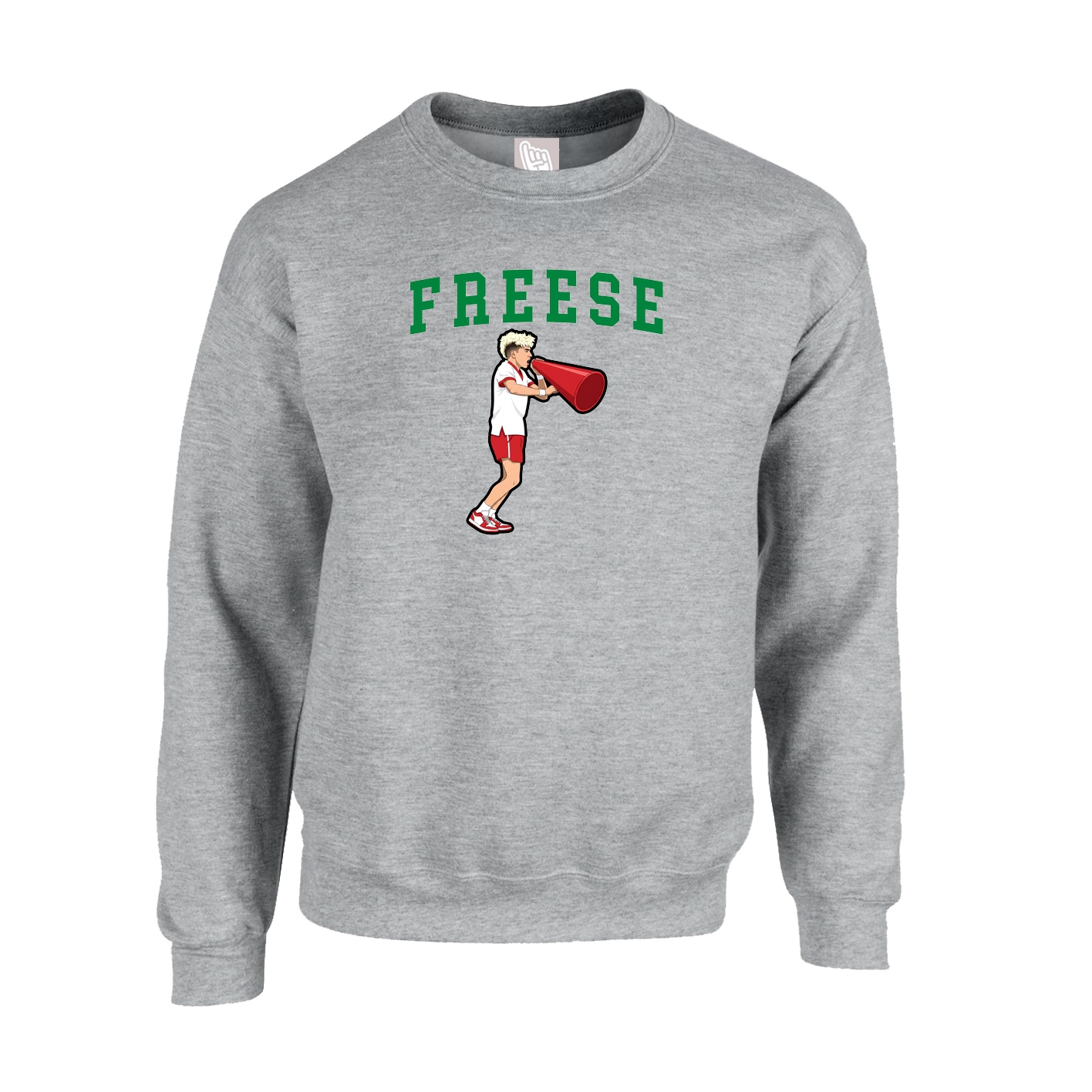 Fleece Crew — Shirsey in Grey