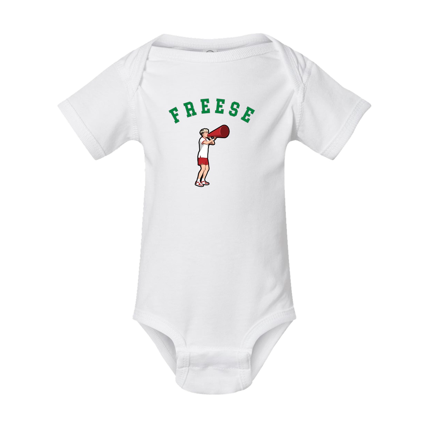 Baby Onesie — Shirsey Arch in White