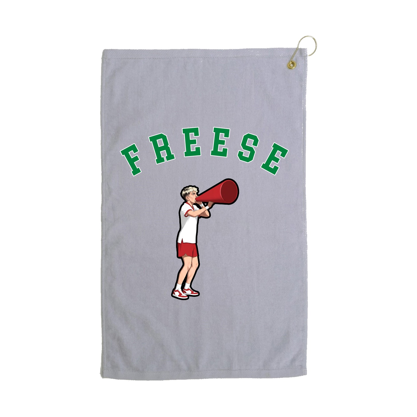 Golf Towel — Shirsey Arch in Grey