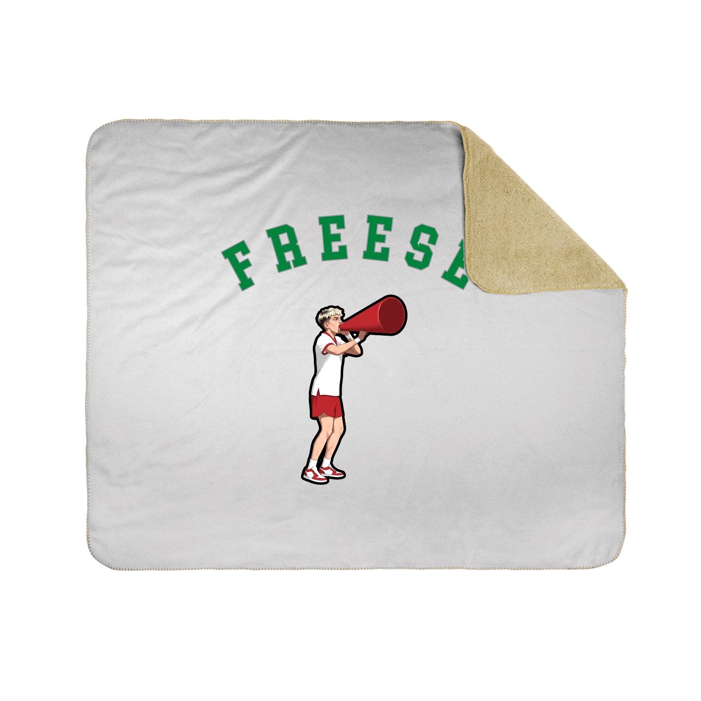 Throw Blanket — Shirsey Arch in White