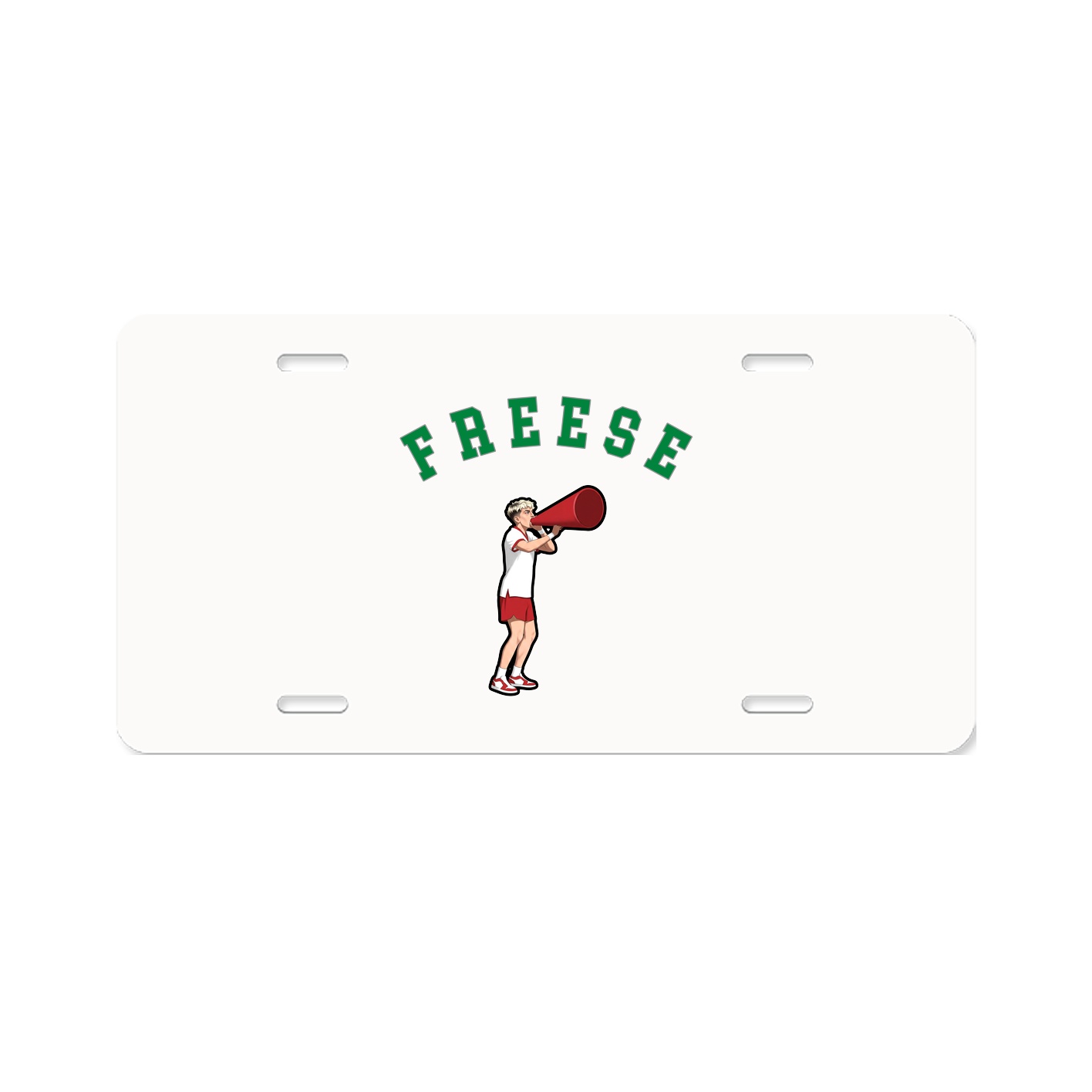 License Plate — Shirsey Arch in Classic