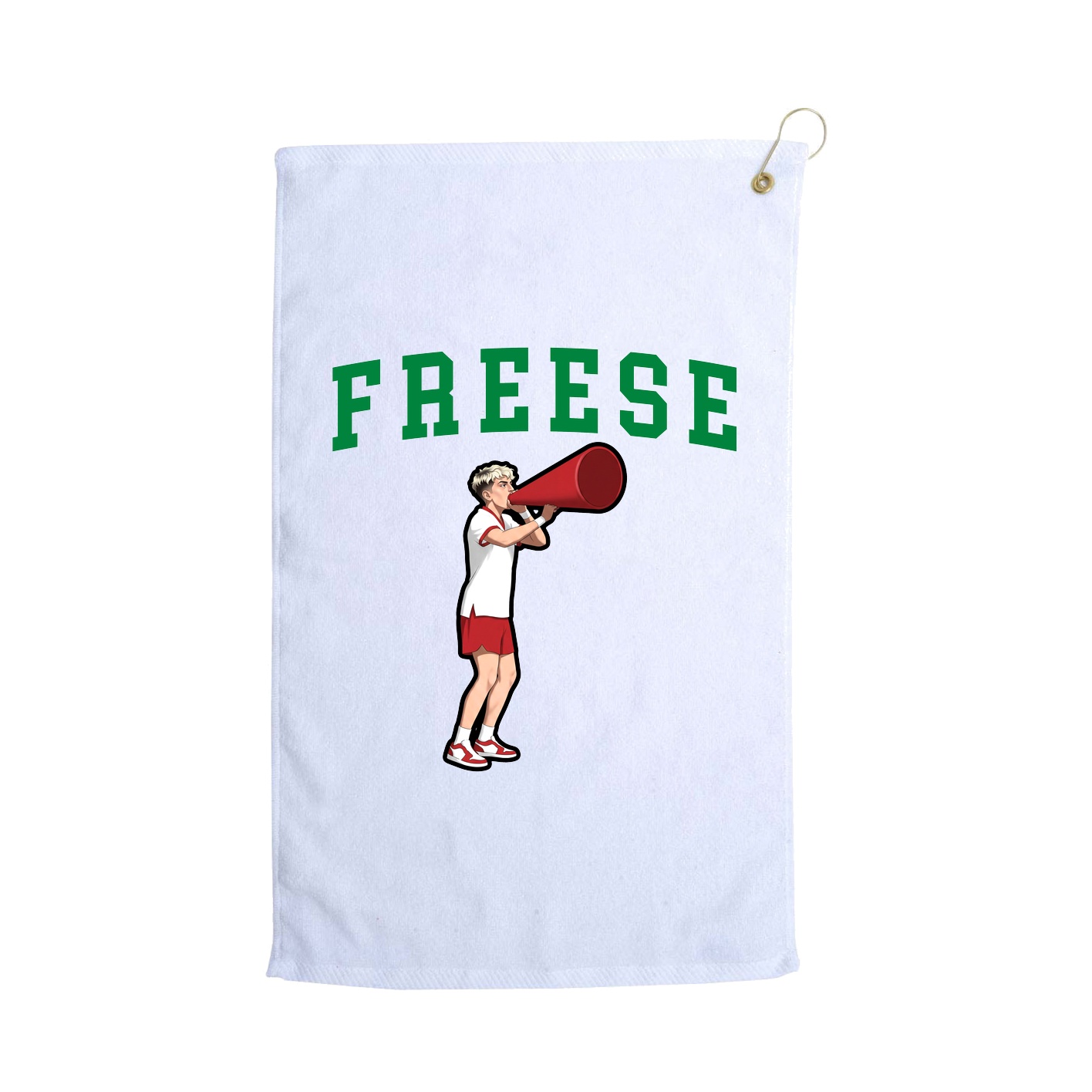 Golf Towel — Shirsey in White