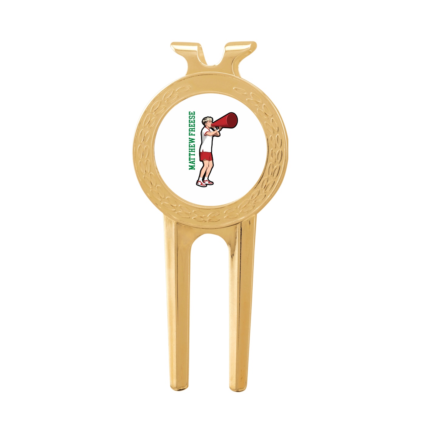 Divot Tool with Ball Marker — Name Vertical in Classic