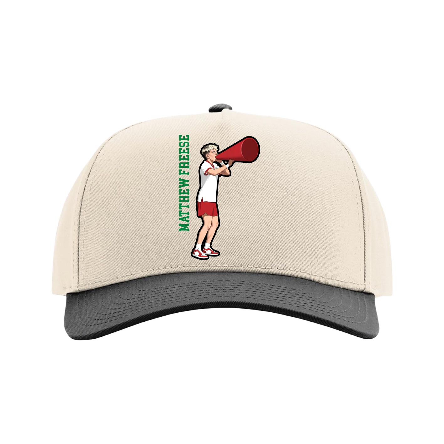 Full Fabric Five-Panel Champ Cap