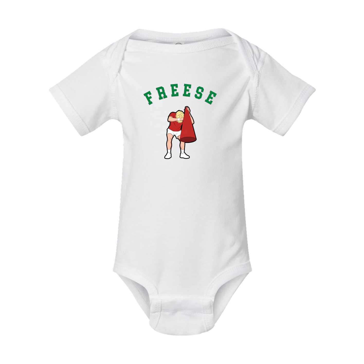 Baby Onesie — Shirsey Arch in White