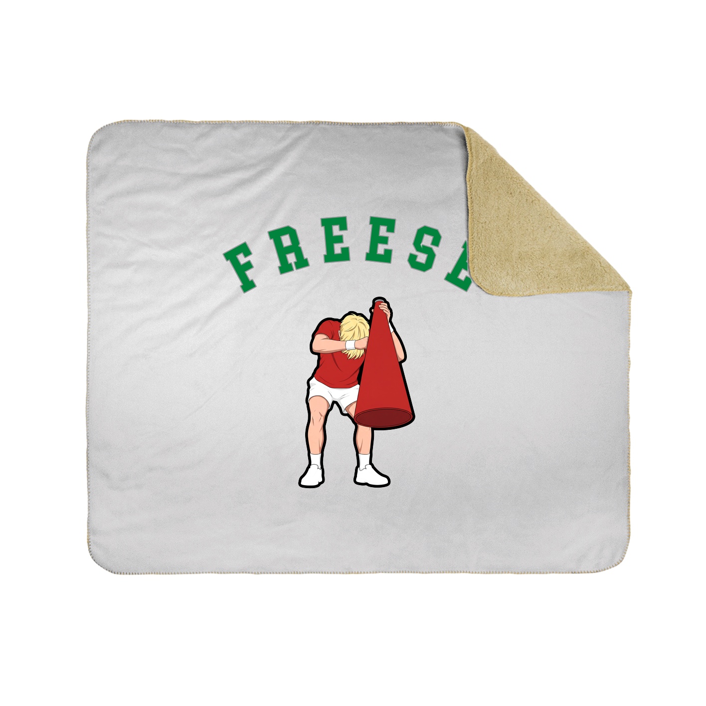 Throw Blanket — Shirsey Arch in White