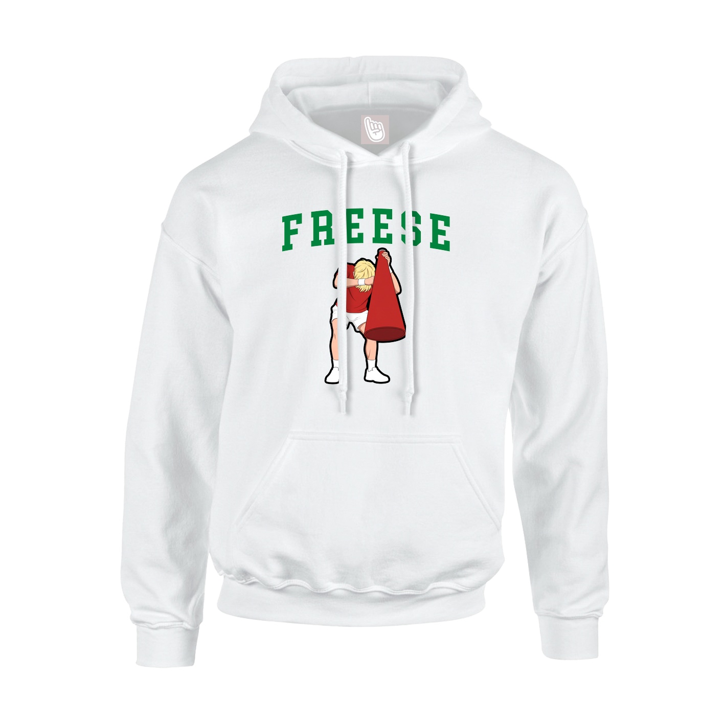 Youth Hoodie — Shirsey in White