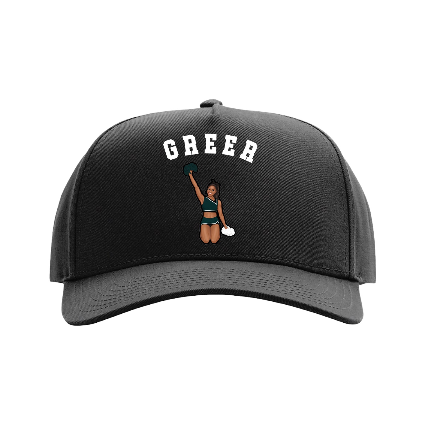 Full Fabric Five-Panel Champ Cap