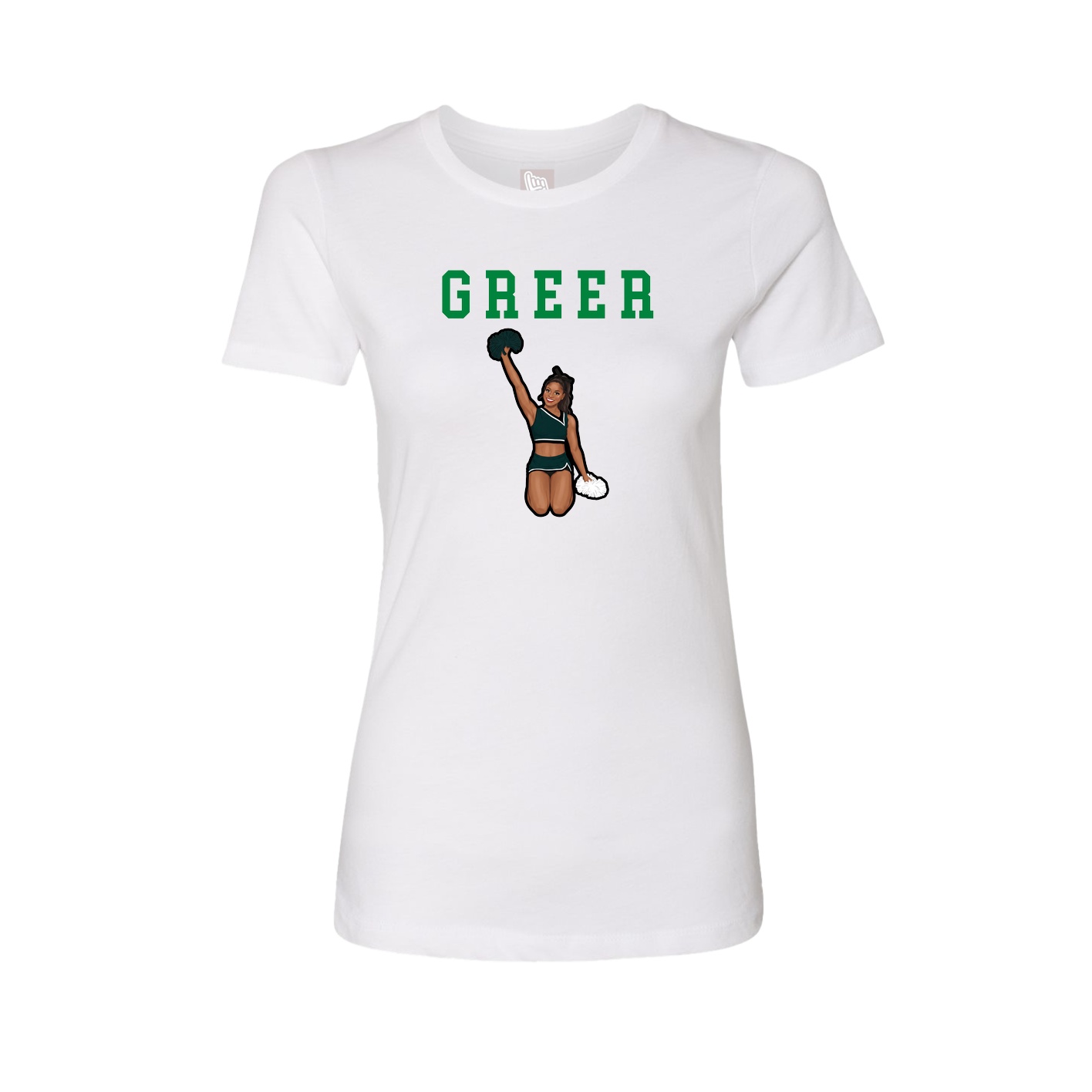 Fitted Women's Tee — Shirsey in White