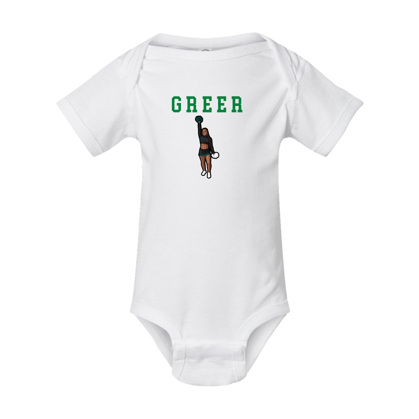 Baby Onesie — Shirsey in White