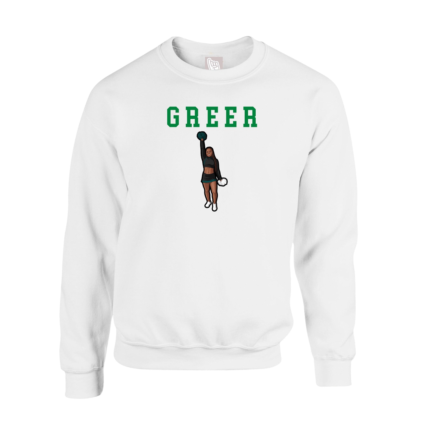 Fleece Crew — Shirsey in White