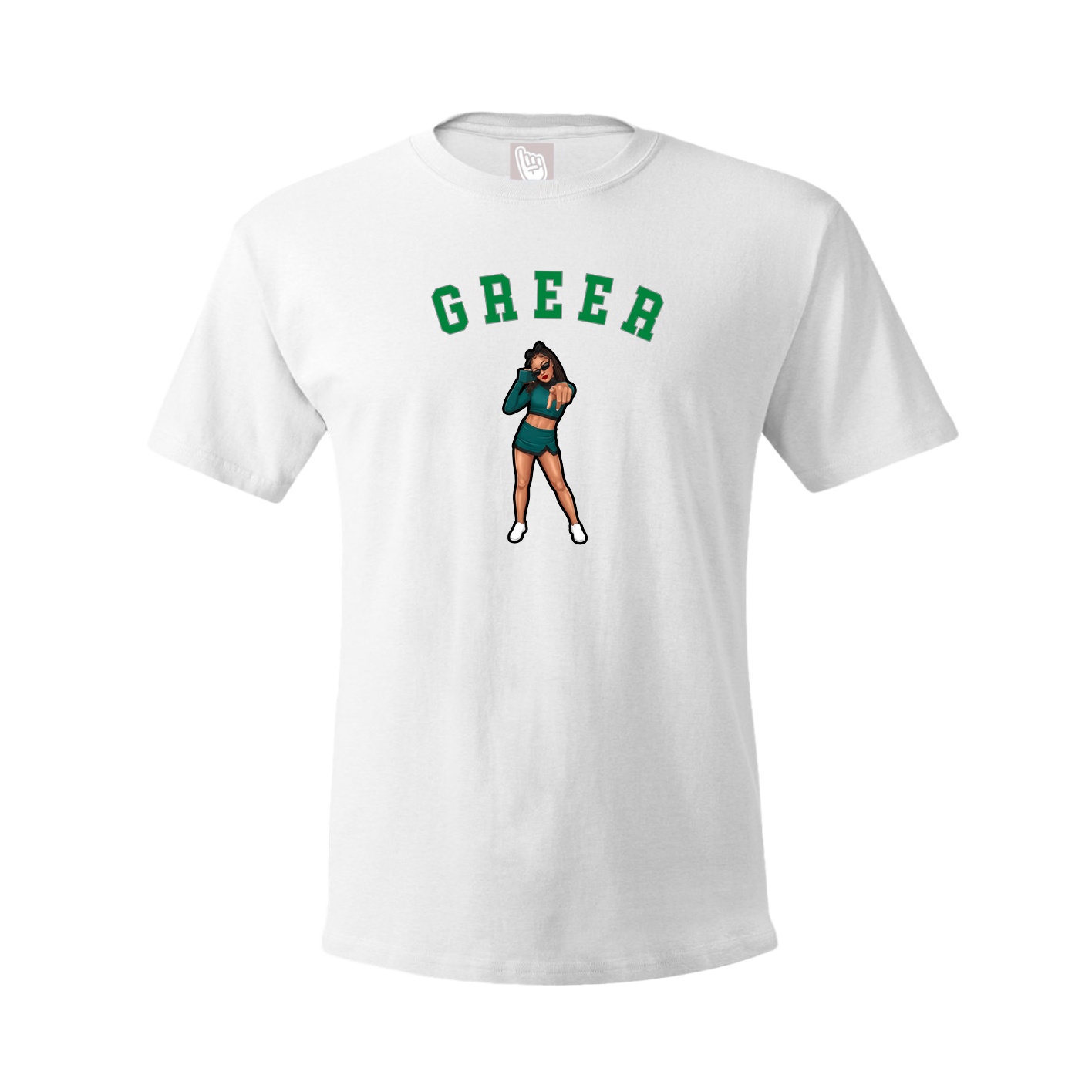 Tee — Shirsey Arch in White