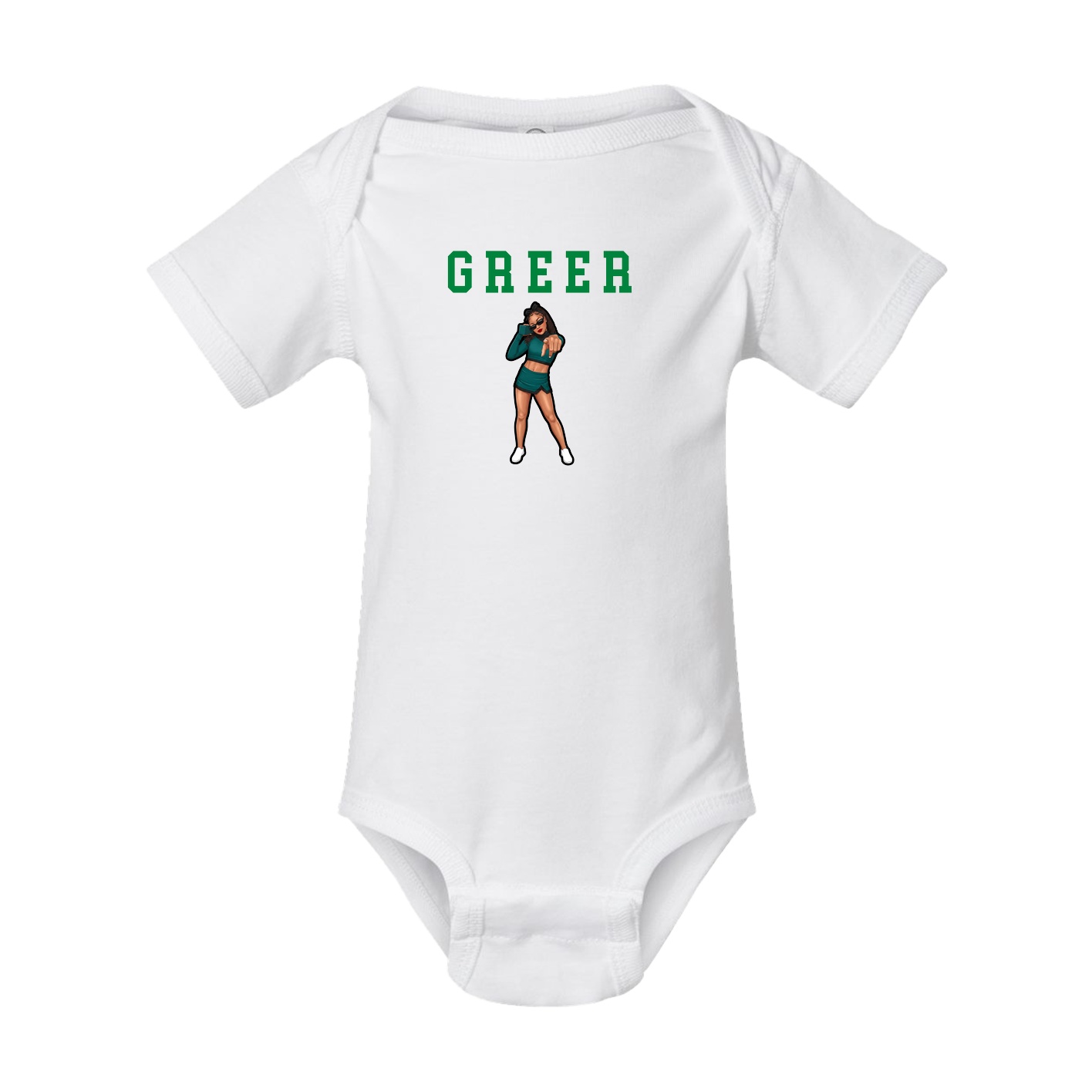 Baby Onesie — Shirsey in White