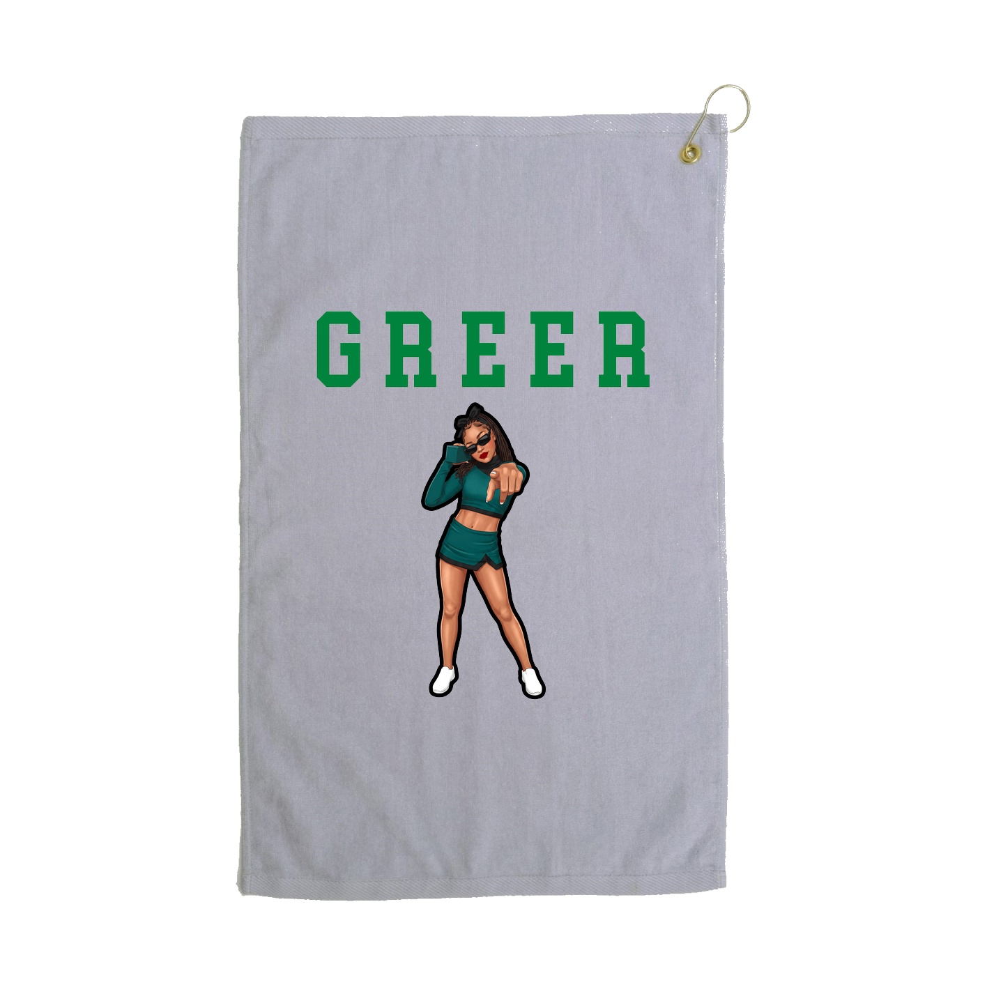 Golf Towel — Shirsey in Grey