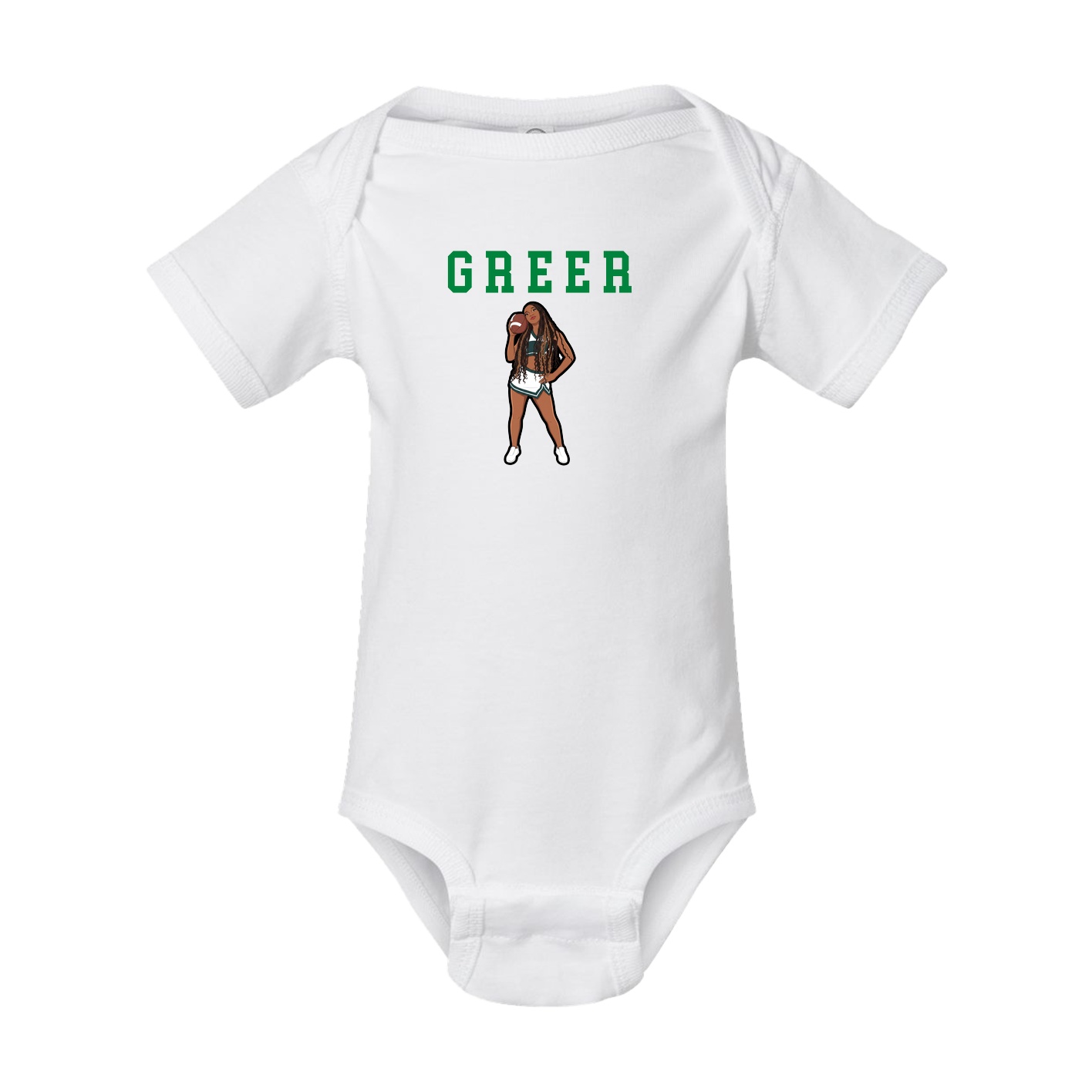 Baby Onesie — Shirsey in White