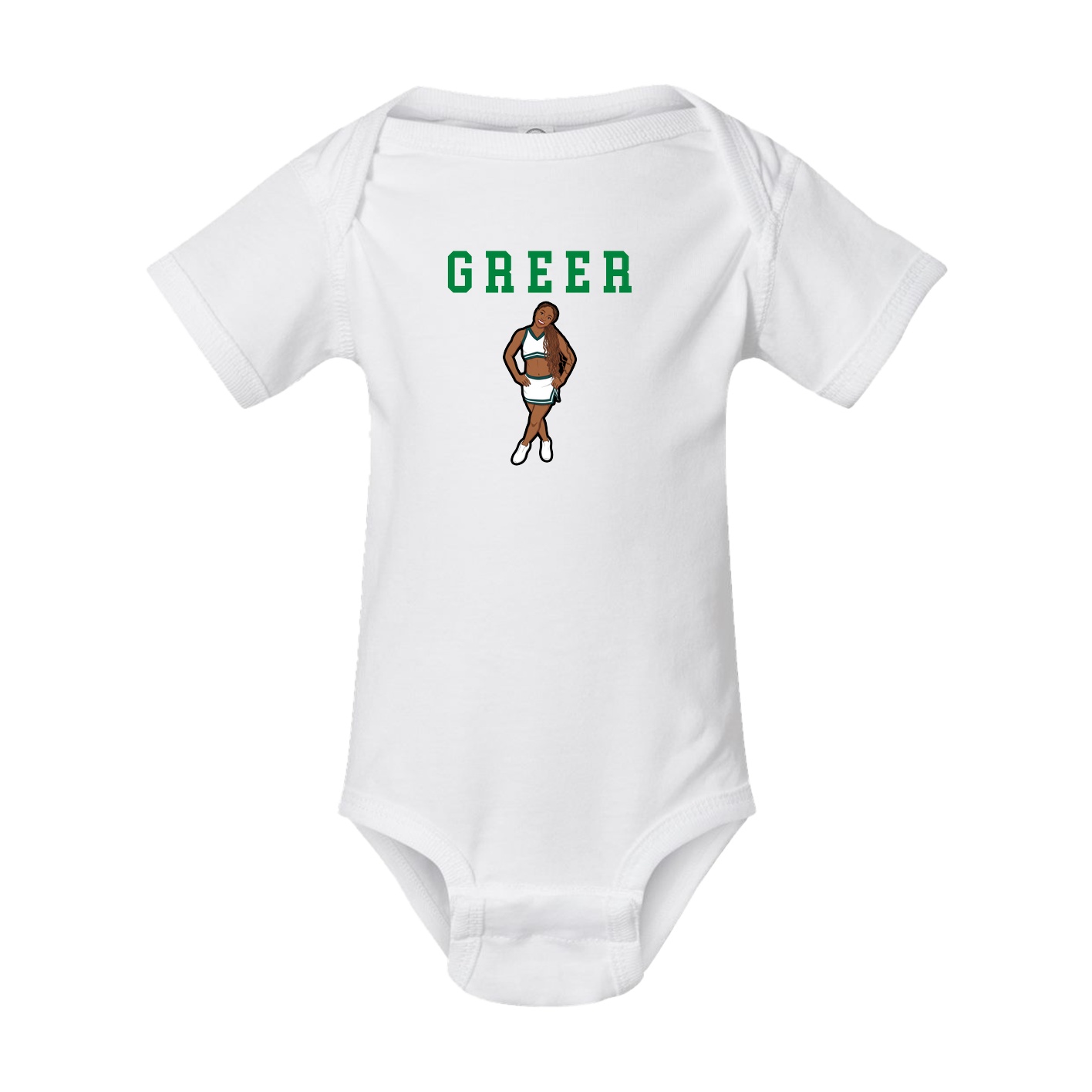 Baby Onesie — Shirsey in White