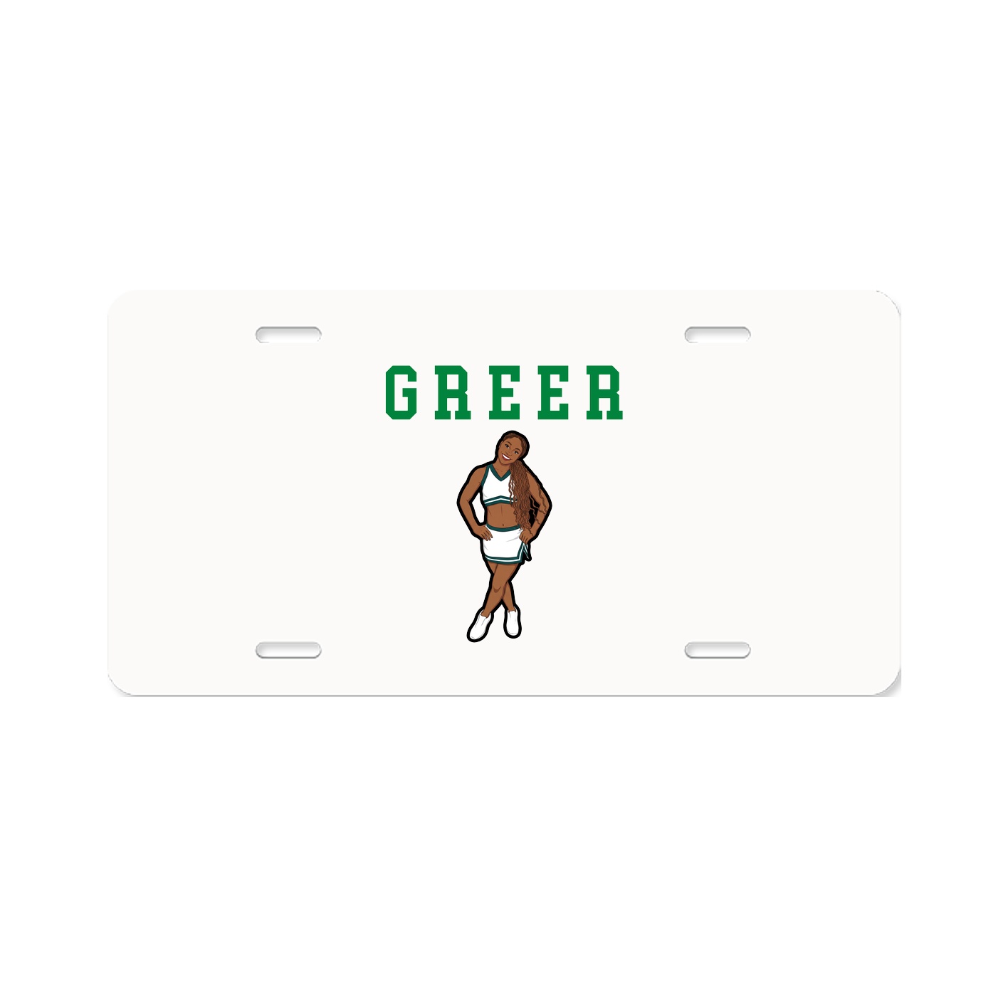 License Plate — Shirsey in Classic