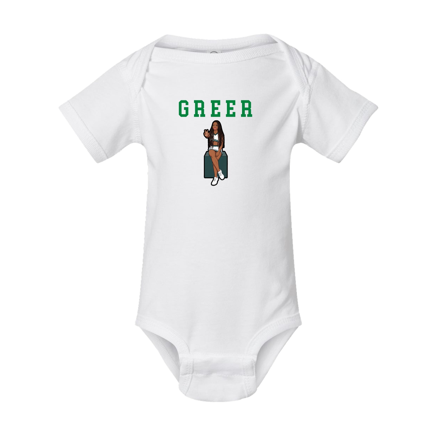 Baby Onesie — Shirsey in White