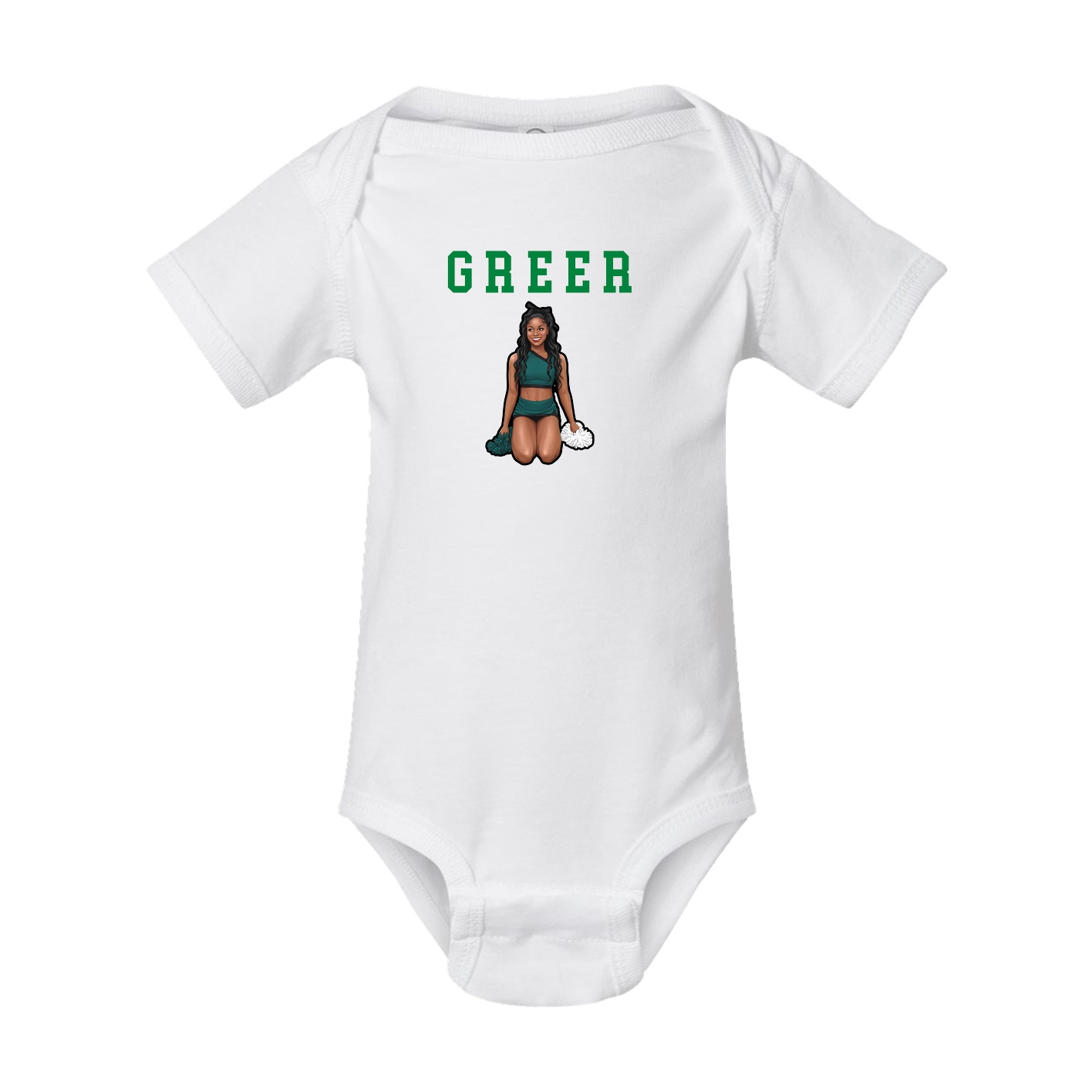 Baby Onesie — Shirsey in White