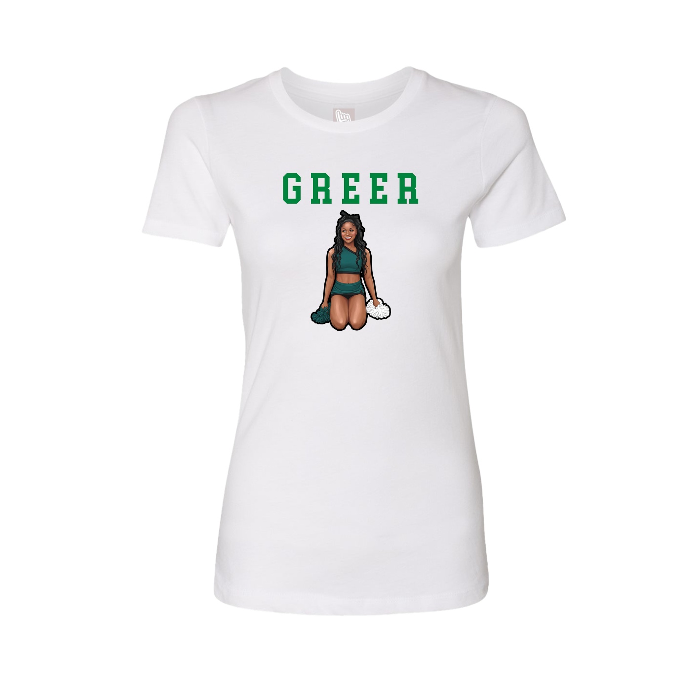 Fitted Women's Tee — Shirsey in White